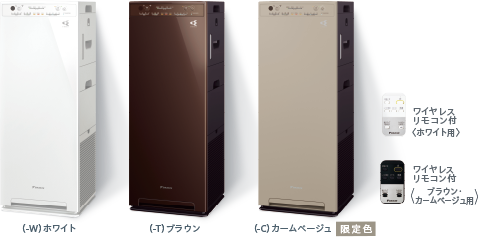 DAIKIN ACK55Z-T BROWN 加湿 ストリーマ 空気清浄機 ACK55Z 製品情報 | 空気清浄機（住宅設備店取扱商品